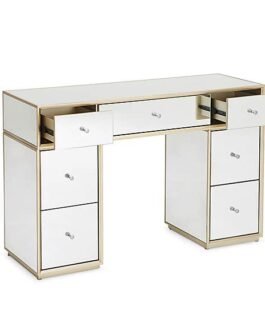 Mirrored Dressing Table  with Stool Comfort Zone