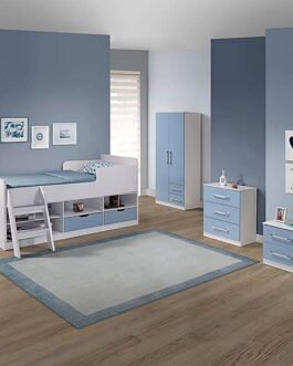 Blue Bedroom Set Comfort Zone