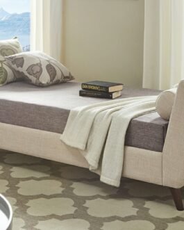 Simple Fabric Upholstered Daybed Comfort Zone