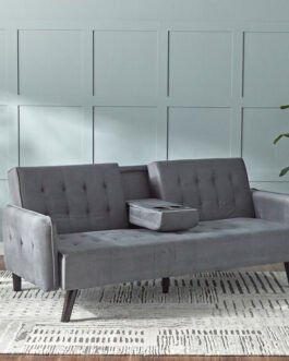 Anabella 3-Seater Fabric Sofa Cum Bed Comfort Zone