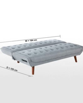 Finch 3-Seater Fabric Sofa Cum Bed Comfort Zone