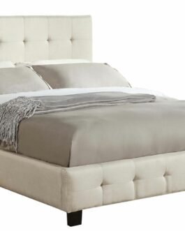 Tufted Panel Upholstered Bed Comfort Zone