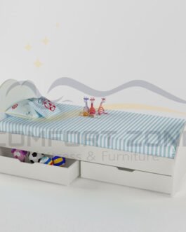 Tails Bed with Storage Comfort Zone