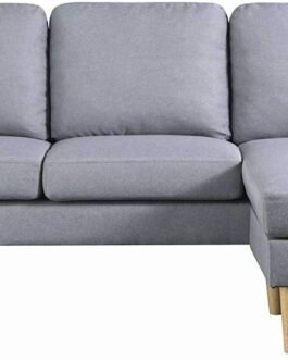 Jasper Grey Sectional Sofa Comfort Zone