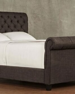 Rolled Tufted Headboard Bed Comfort Zone