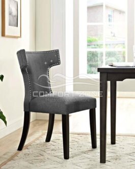 Curve Back Fabric Dining Chair Comfort Zone