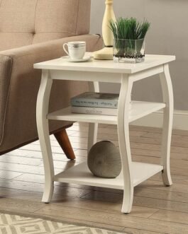 Curved Legs End Table Comfort Zone