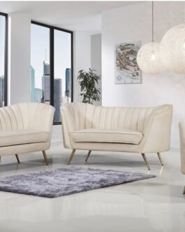 Alexandrea 3 Seater Velvet Sofa Comfort Zone