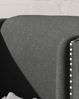 Alira Modern Tufted Fabric Arm Chair Comfort Zone