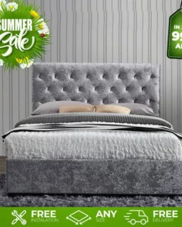 Craik Contemporary Button Tufted Bed Comfort Zone