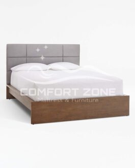 Atlas Square Tufted Bed Comfort Zone
