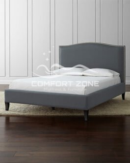 Simple Upholstered Fabric Bed Comfort Zone