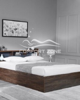Twin Bed with Box Storage in Headboard Comfort Zone