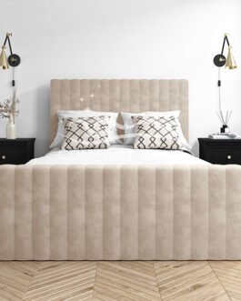 Mira Channel Tufted Bed Comfort Zone