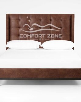 Maxwell Leather (PVC) Bed Comfort Zone