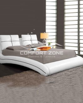 Upholstered Curved Bed Frame Comfort Zone