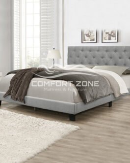 Gargan Upholstered Panel Bed Comfort Zone