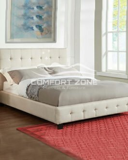 Tufted Panel Upholstered Bed Comfort Zone