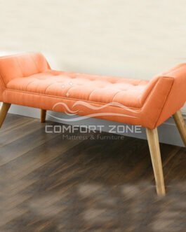 Milan Button Tufted Ottoman Bench