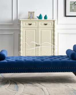 Tufted Upholstered Bench Comfort Zone