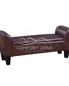 Upholstered Claire Storage Bench Comfort Zone