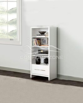 Book Rack with Drawer Comfort Zone