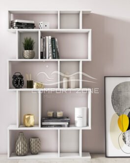 Geometric Bookcase Comfort Zone