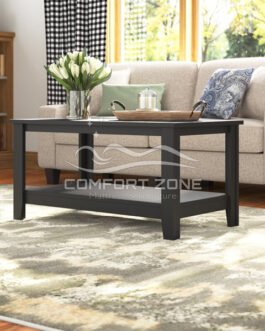 Ply Wood Coffee Table with Storage Comfort Zone