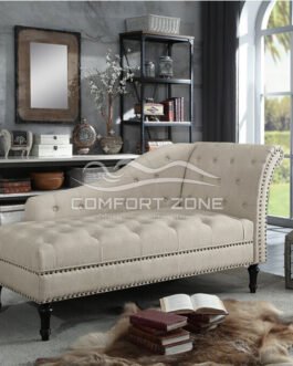 Tufted One Right-Arm Chaise Lounge Comfort Zone