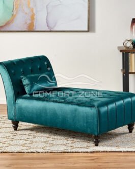 Rubie Velvet Chaise Lounge Comfort Zone