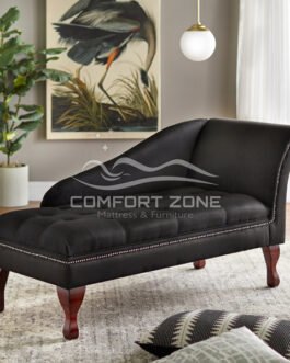 Simple Living Chaise Lounge with Storage Comfort Zone