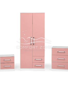 Pink Bedroom Set Comfort Zone Comfort Zone