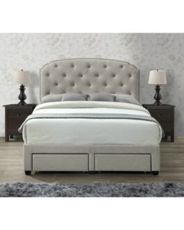 Pogradec Tufted Storage Bed Comfort Zone