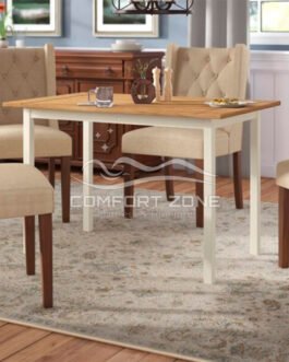 Reagan Wooden Dining Table Comfort Zone