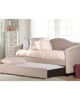 Dove Grey Daybed with Trundle Comfort Zone