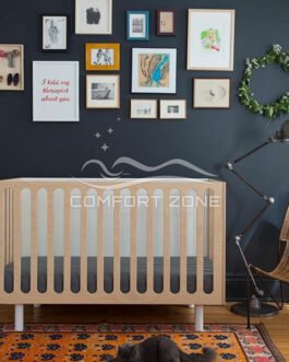 Fawn Convertible Crib with Mattress Comfort Zone