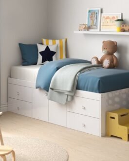 Single Cabin Bed with Drawers Comfort Zone
