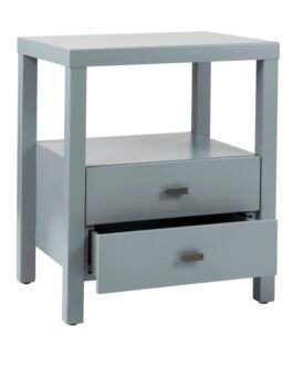 MDF 2 Drawer End Table Comfort Zone