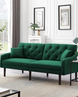 Malek Velvet Square Arm Sofa Comfort Zone