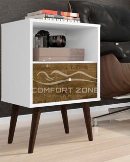 Dazire 1 Drawer Nightstand Comfort Zone