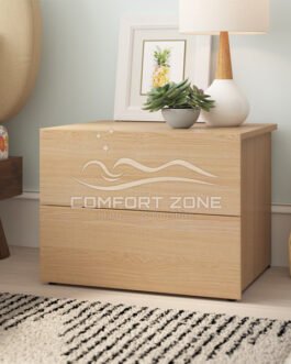 Fernon 2 Drawer Nightstand Comfort Zone