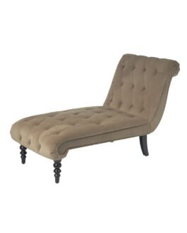 Curves Tufted Chaise Lounge Comfort Zone