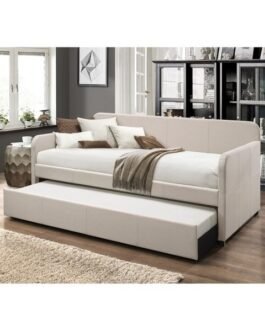 Upholstered Daybed with Trundle Comfort Zone