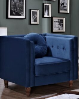 Roberta Velvet Armchair Comfort Zone