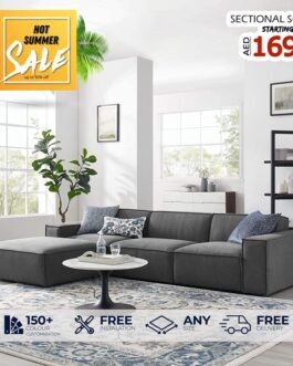 4 Piece Fabric Sectional Sofa Comfort Zone