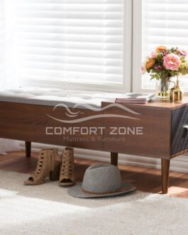 1-Drawer Shoe Storage Bench Comfort Zone