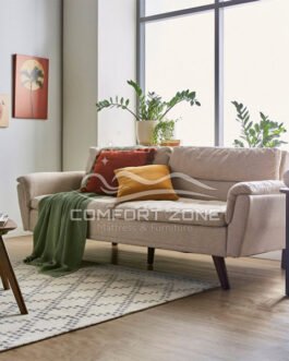 Daylan 3-Seater Fabric Sofa Bed Comfort Zone