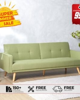 Maci 3-Seater Fabric Sofa Bed Comfort Zone