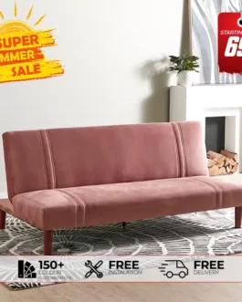 Magnum 3-Seater Velvet Sofa Bed Comfort Zone