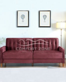 Cornell Square Arm Sofa Bed Comfort Zone